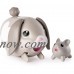 Chubby Puppies and Friends Satin Angora Bunny (Item may vary)   555371267